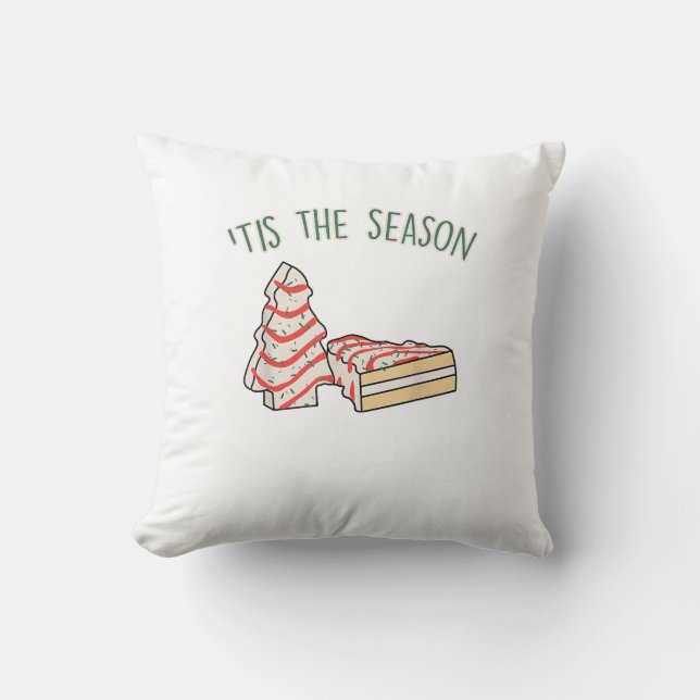 Het Is Het Seizoen Vakantie Kerstmis Kussen (Voorkant)