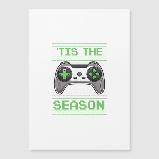 Het Is Het Seizoen Videogames Kerstmis Xmas Gamer (Voorkant)