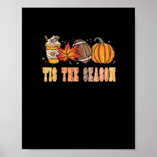 Het Is Het Seizoen Voetbal Door Creative Poster