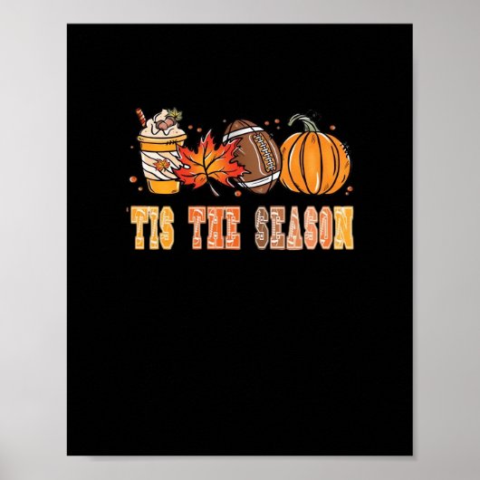 Het Is Het Seizoen Voetbal Door Creative Poster (Voorkant)