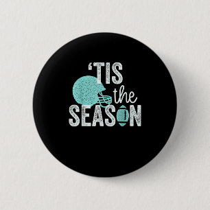 Het Is Het Seizoen Voetbal Familie Ik Hart Voetbal Ronde Button 5,7 Cm