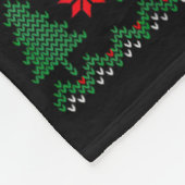 Het Is Het Seizoen Voetbal Grappig Kerstmis Santa Fleece Deken (Hoek)