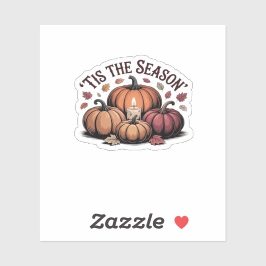 Het Is Het Seizoen Voetbal Sticker (Vel)