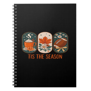 Het Is Het Seizoen Voetbal Wedstrijd Dag, Herfst Notitieboek