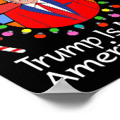 Het Is Het Seizoen Voor Trump Poster (Hoek)