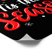 Het Is Het Seizoen Voor Vrouwen Mannen Jongens Jeu Poster (Hoek)