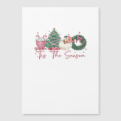 Het Is Het Seizoen Vrolijk Kerstfeest Cute Xmas Ko (Voorkant)