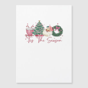 Het Is Het Seizoen Vrolijk Kerstmis Schattig Xmas 