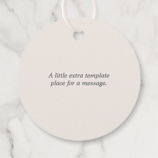 Het is het Seizoen Winter Bruidsfeest  Bedankjes Labels (Achterkant)