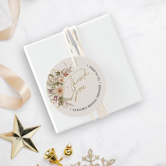 Het is het seizoen Winter Bruidsmeisjesborrel  Bedankjes Labels