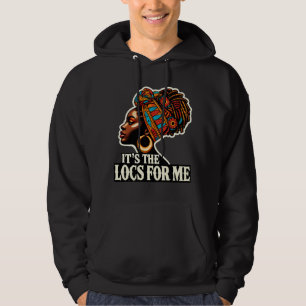 Het is het slot voor mij Black History Queen Afric Hoodie