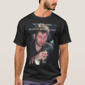 Het is het vakantie/drink shirt (Voorkant)