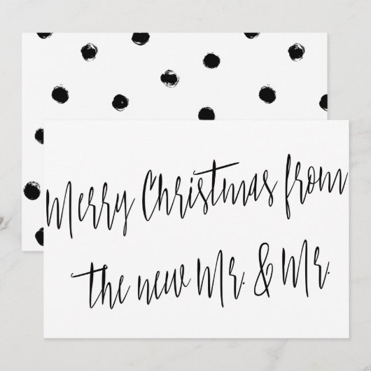 Het is het vervolg op "Merry Christmas from the ne Feestdagenkaart (Voorkant / Achterkant)