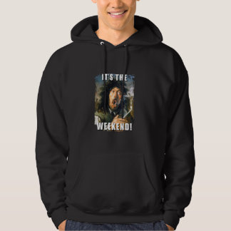 Het is het weekend Funny Art Party Humor Ironic De Hoodie