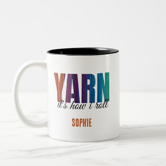 Het is hoe ik brei breien Mok (Links)