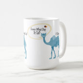 Het is Hump Day Camel Cute and Funny Koffiemok (Voorkant rechts)