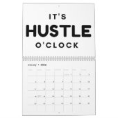 HET IS HUSTLE O'CLOCK CALENDAR KALENDER (Jan 2026)