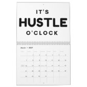 HET IS HUSTLE O'CLOCK CALENDAR KALENDER (Mar 2027)