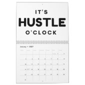 HET IS HUSTLE O'CLOCK CALENDAR KALENDER (Jan 2027)