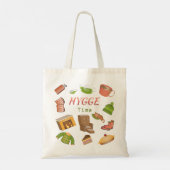 Het is Hygge Time. Canvas tas (Achterkant)