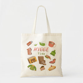 Het is Hygge Time. Canvas tas