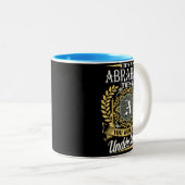 Het is iets dat Abraham niet begreep Tweekleurige Koffiemok (Voorkant rechts)