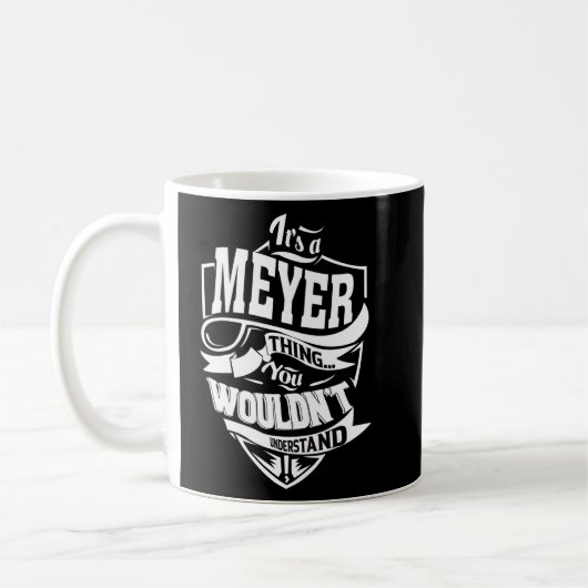 Het is iets van Meyer Koffiemok (Links)
