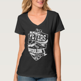 Het is iets van Peters T-shirt