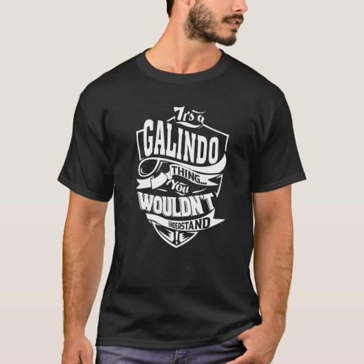 Het is iets voor Galindo T-shirt (Voorkant)