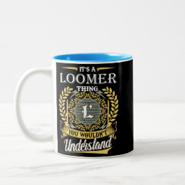 Het Is Iets Voor Loomers Dat Je Niet Kunt Begrijpe Tweekleurige Koffiemok