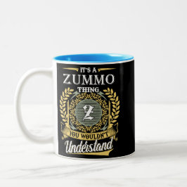 Het Is Iets Voor Zummo Dat Je Niet Kunt Begrijpen Tweekleurige Koffiemok