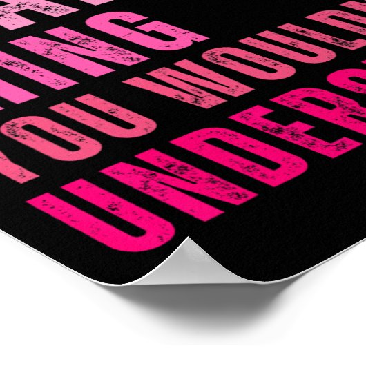 Het is iets wat Charli niet zou begrijpen Poster (Hoek)