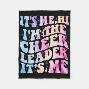 Het is ik hoi ik ben de cheerleader het is ik chee fleece deken