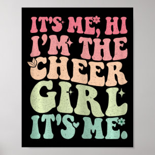 Het is ik hoi ik ben de cheerleader tieners grappi poster