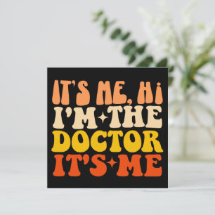 Het is ik hoi ik ben de dokter het is ik  kaart