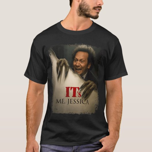 Het is ik Jessica Horror retro T-shirt (Voorkant)