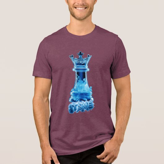 HET IS IK Tri-Blend SHIRT (Voorkant)