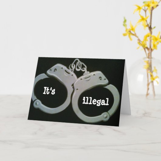 HET IS ILLEGAAL OM ZO GOED TE KIJKEN BIJ **60** KA KAART (Gele Bloem)