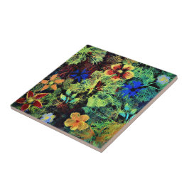 Het is in de Colors Ceramic Tegel Tegeltje