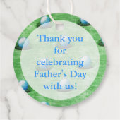 Het is in de Hole. Bedankjes Labels (Achterkant)