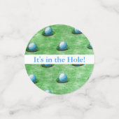 Het is in de Hole! Confetti (Kleine voorkant)