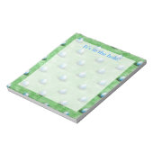 Het is in de Hole! Notitieblok (Linkerzijde)