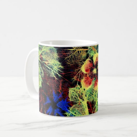 Het is in de Klassieke Mok van Kleuren (Voorkant links)