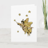 Het is in de sterren! feestdagen kaart (Voorkant)