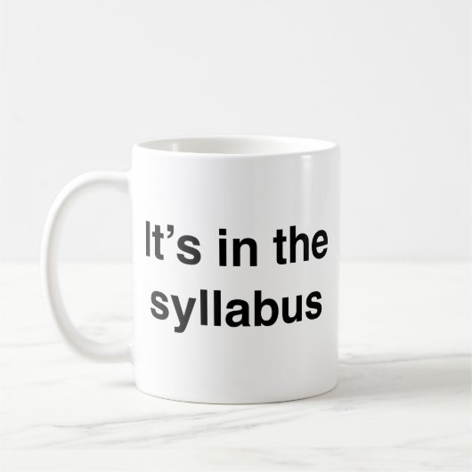 Het is in de Syllabus Coffee Mok (Links)