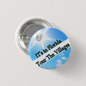 Het is in Florida Tour Button (Voorkant /achterkant)
