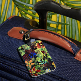 Het is in het Bagagelabel van Kleuren