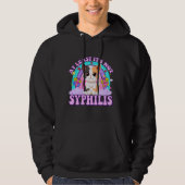 Het is in ieder geval niet Syfilis Funny Sarcastic Hoodie (Voorkant)