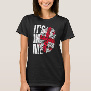 Het is in mij Georgia Vlag onder Georgische vlag G T-shirt