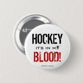 HET IS IN MIJN BLOED! RONDE BUTTON 5,7 CM (Voorkant /achterkant)